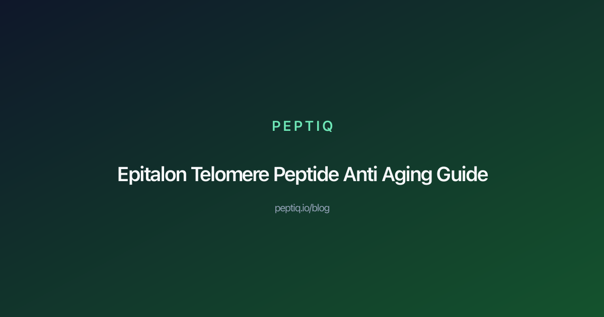 epitalon epithalon scientific mechanism telomerase Peptide UK: Research in the Peptides UK Market  It's Me & You Epitalon 20mg - Telomere Research