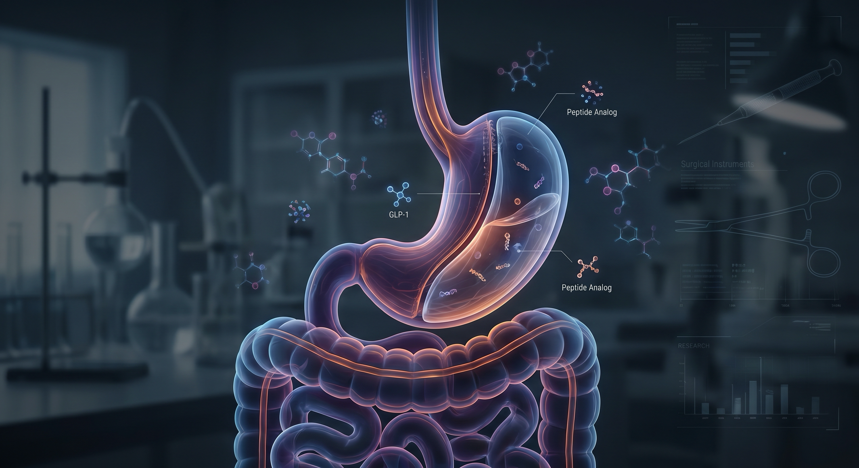 GLP-1 perioperative gastric retention